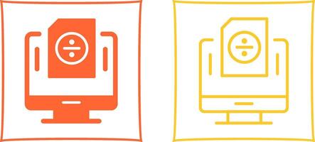 Divide Vector Icon