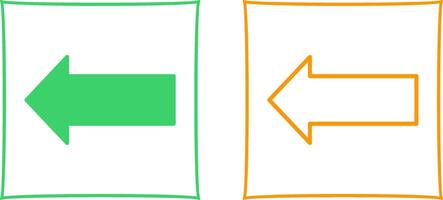 Left Vector Icon