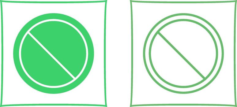 Prohibited Vector Icon