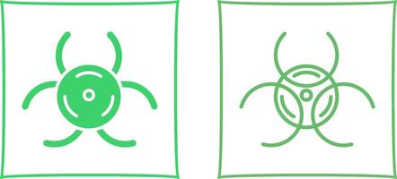 Biological Hazard Vector Icon