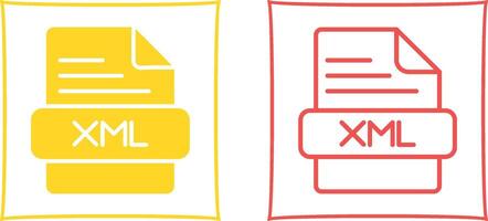 XML Vector Icon