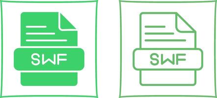SWF Vector Icon