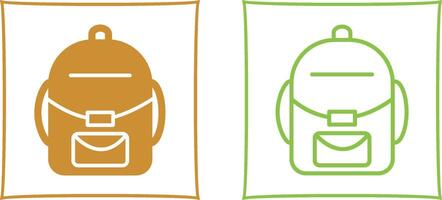 Backpack Vector Icon