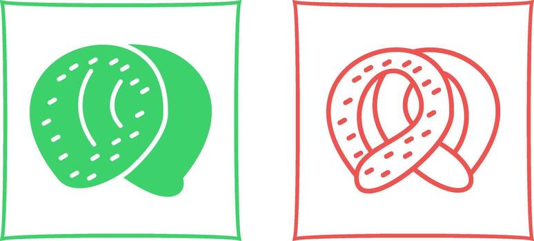 Pretzel Vector Icon