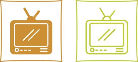 Television Broadcast Vector Icon