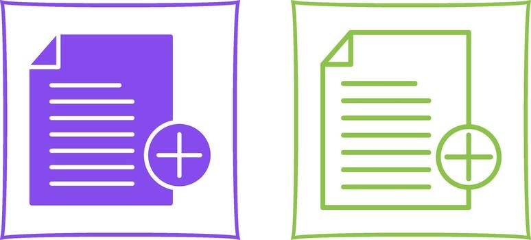 agregar notas vector icono