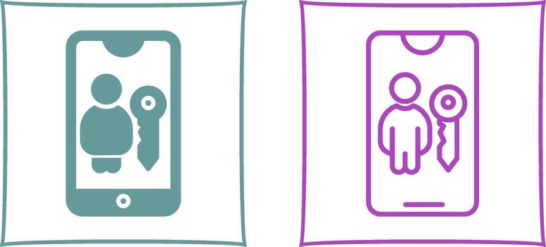 User Authentication Vector Icon