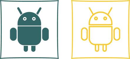 androide logo vector icono
