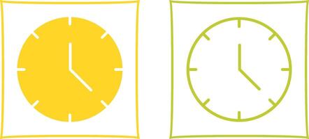 Clock Vector Icon