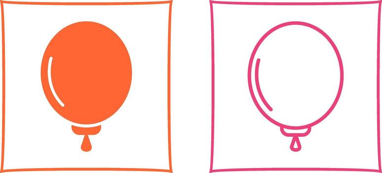 icono de vector de globo