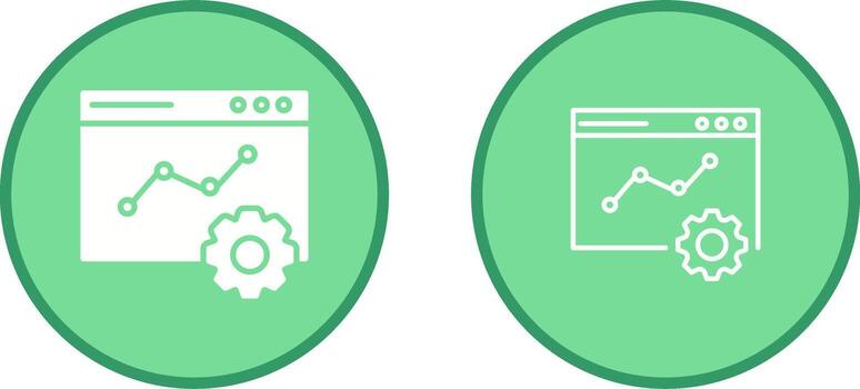 icono de vector de optimización web