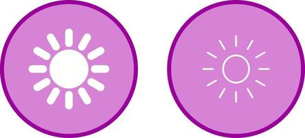 Sun Vector Icon
