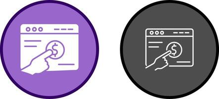 Pay Per Click Vector Icon