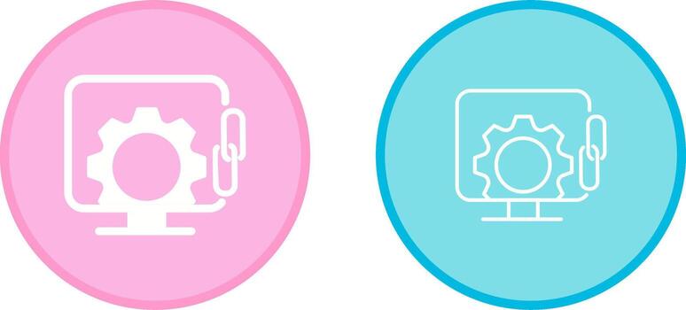 Link Optimization Vector Icon