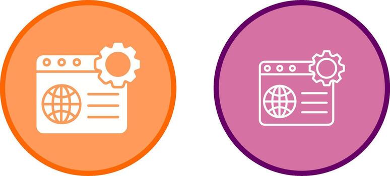 Web Optimization Vector Icon