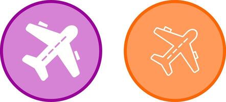 Plane Flying Vector Icon