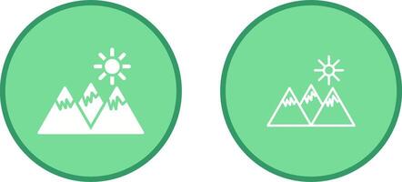 Mountain Vector Icon