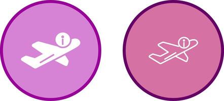 Flight Information Vector Icon