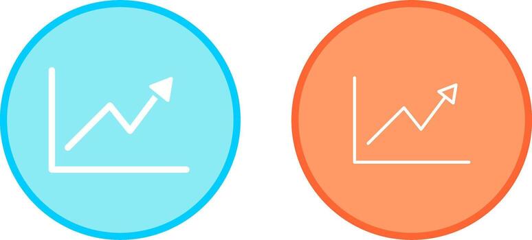 icono de vector de gráfico