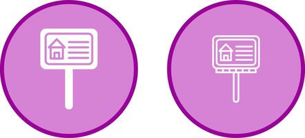 Billboard Vector Icon