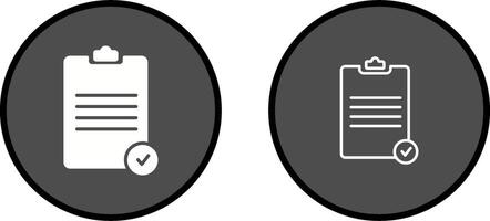 Registered Document Vector Icon