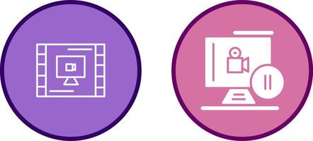 Pause Button Vector Icon