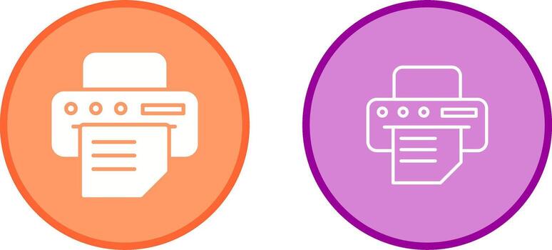 Printer Vector Icon