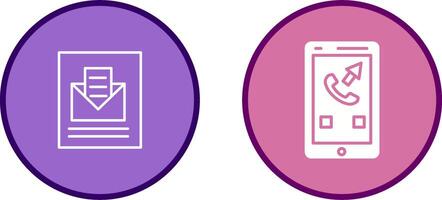 Outgoing Call Vector Icon