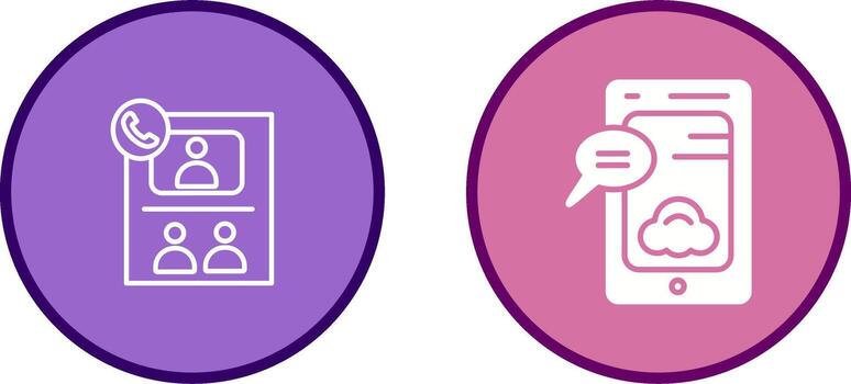 icono de vector de nube