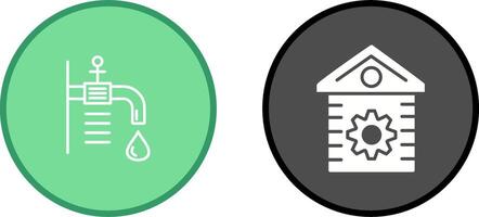 House Setting Vector Icon