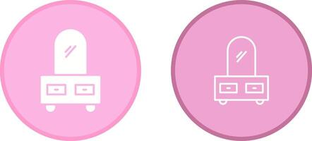 Dressing Table Vector Icon