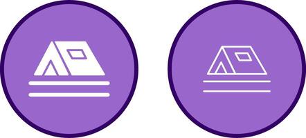 Tent Vector Icon