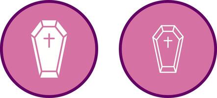 Coffin Vector Icon