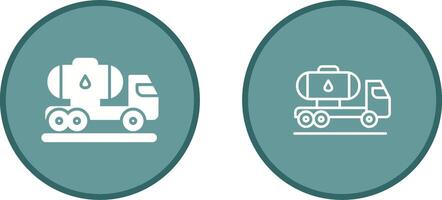 Tank Truck Vector Icon