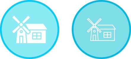 Windmill Vector Icon