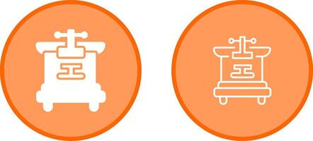 Machine Press Vector Icon