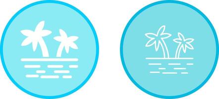 Island Vector Icon