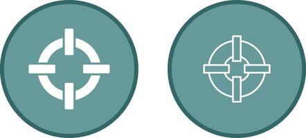 Float Vector Icon
