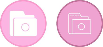 icono de vector de carpeta