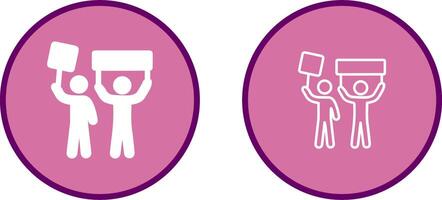 Protester Vector Icon