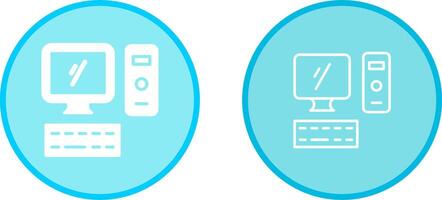 Computer Vector Icon