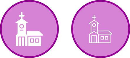 Building Church Vector Icon