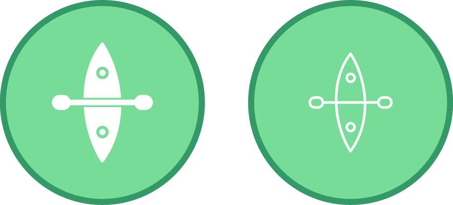 Kayak Vector Icon
