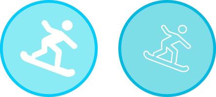 Snowboard Vector Icon