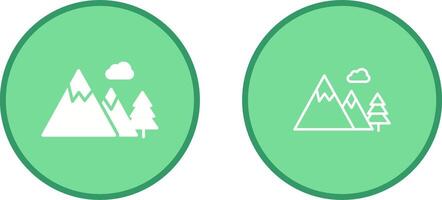 Mountain Vector Icon