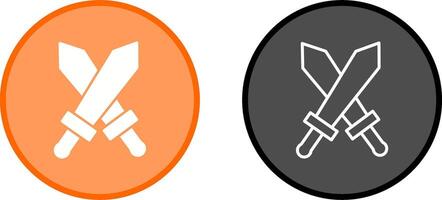 Two Swords Vector Icon