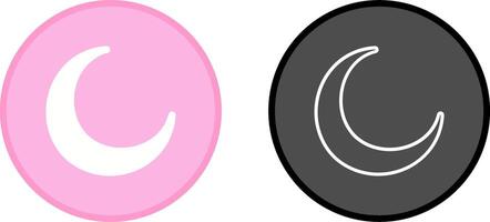 New Moon Vector Icon