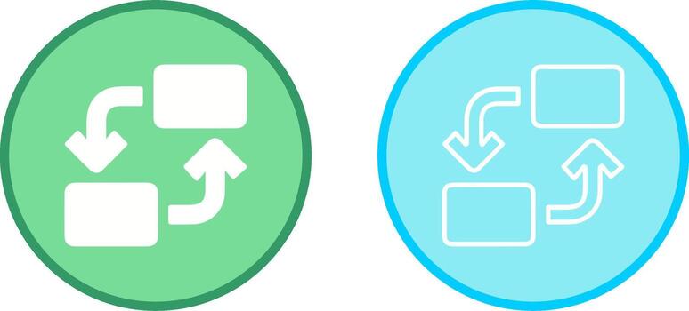 icono de vector de reemplazo