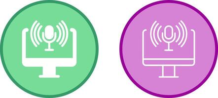 Podcast Vector Icon
