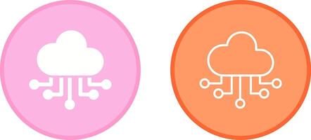 Cloud Computing Vector Icon